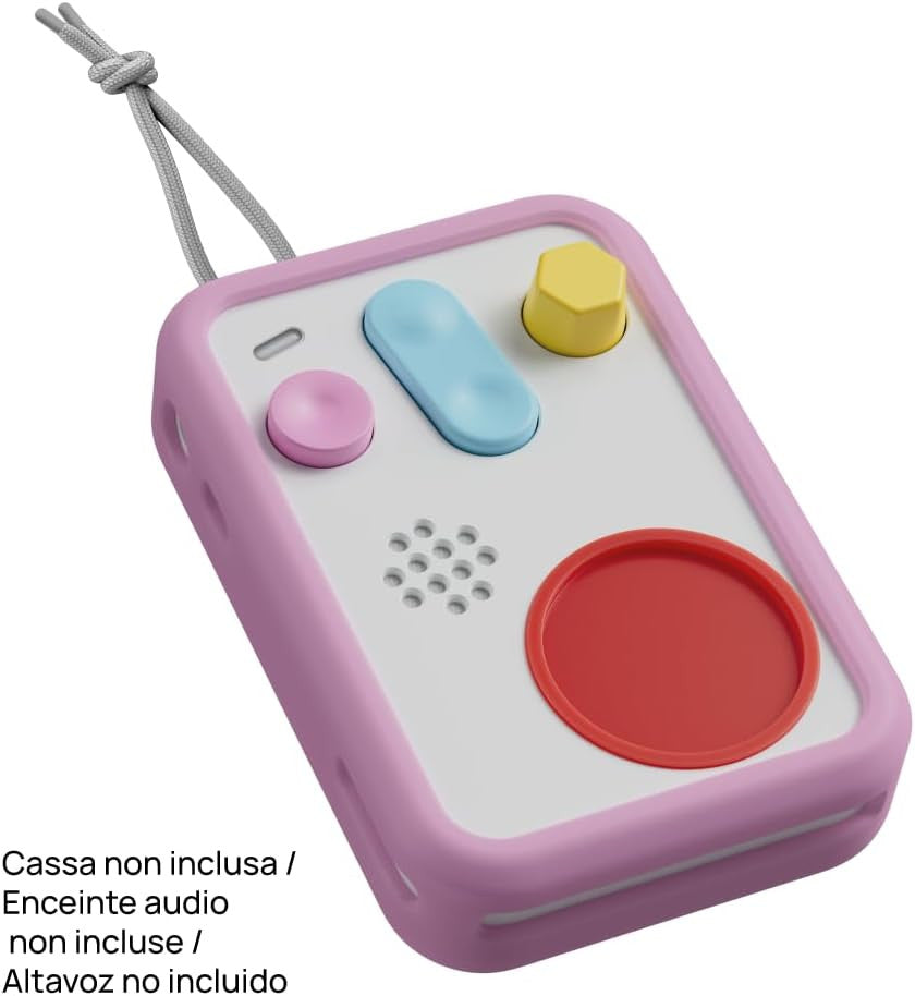 Funda Protectora para FABA+ - Funda Protectora de Silicona Patapum Pink - Faba BPS10006