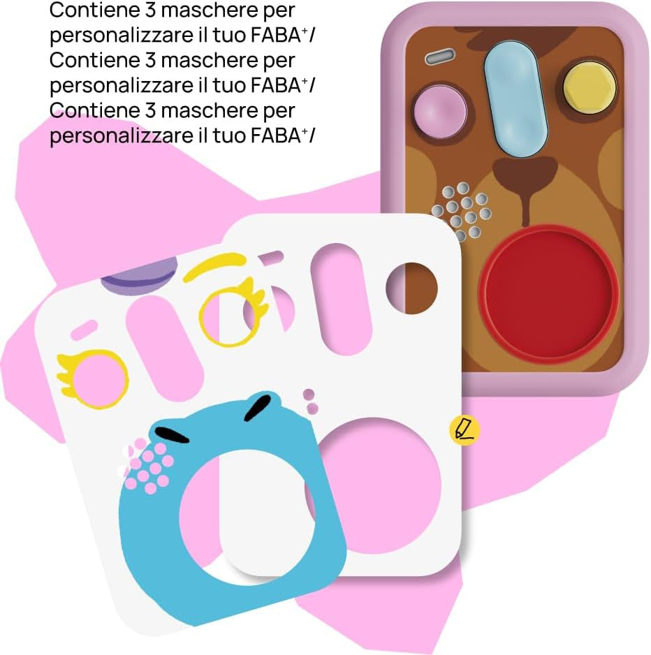 Funda Protectora para FABA+ - Funda Protectora de Silicona Patapum Pink - Faba BPS10006