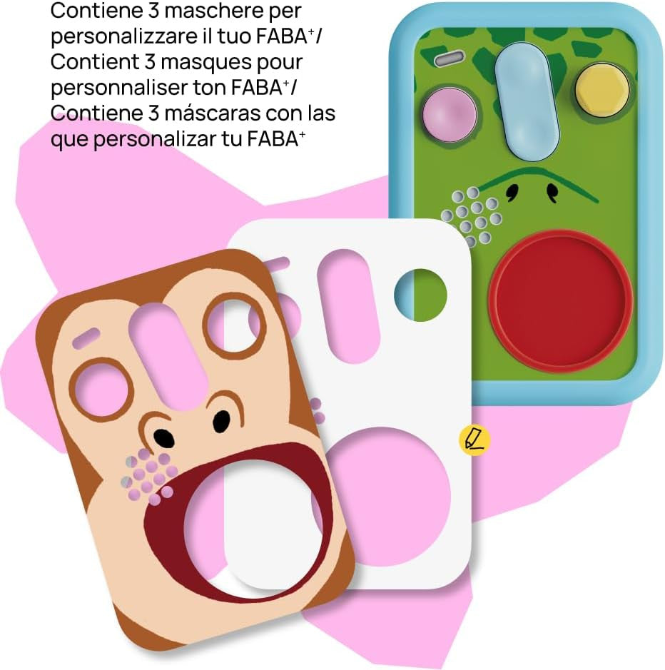 Funda Protectora para FABA+ - Funda Protectora de Silicona Patapum Blue - Faba BPS10008