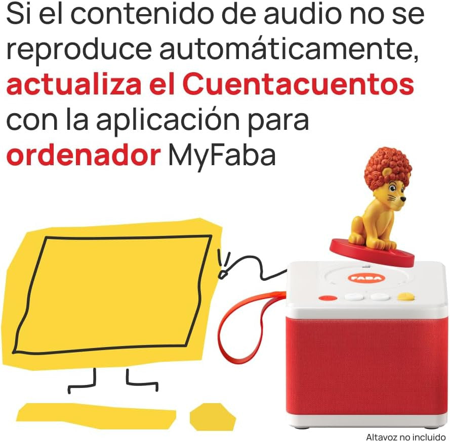 Personaje Sonoro - Cuentacuentos Único como Leo - Faba FFE10015