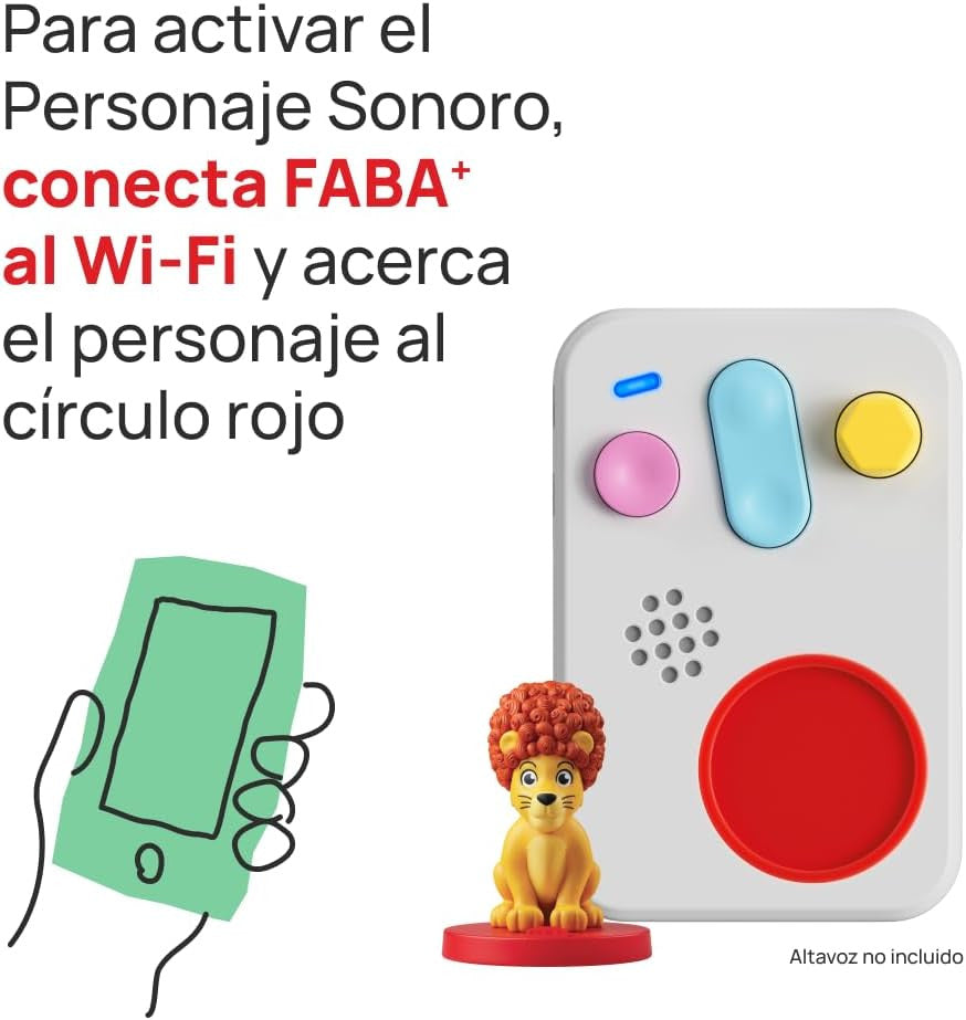 Personaje Sonoro - Cuentacuentos Único como Leo - Faba FFE10015