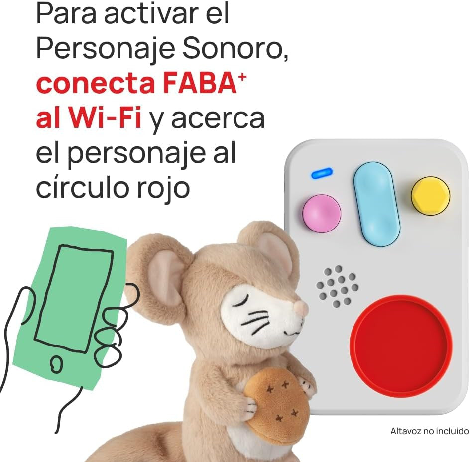 Peluche Sonoro - ¡ Todos a Dormir con Óscar ! - Faba FFE10014