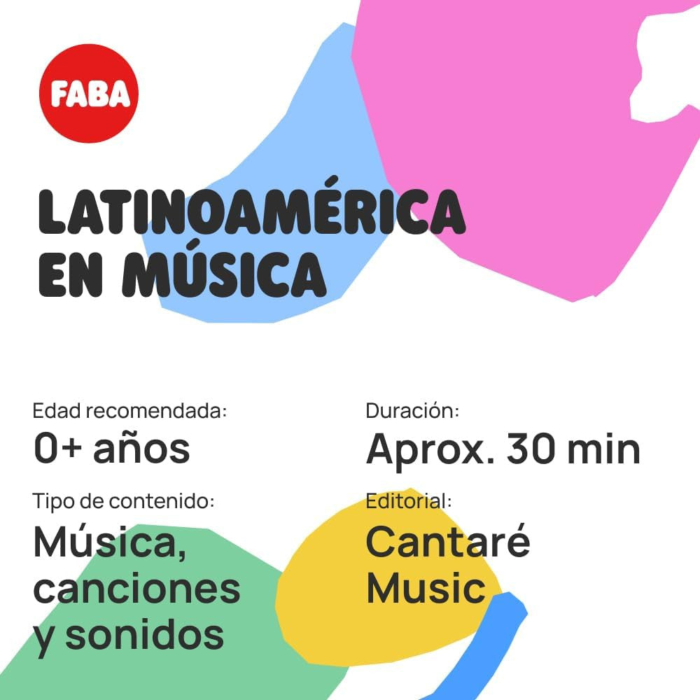 Personaje Sonoro Faba - Latinoamérica en Música - Faba FFE30003