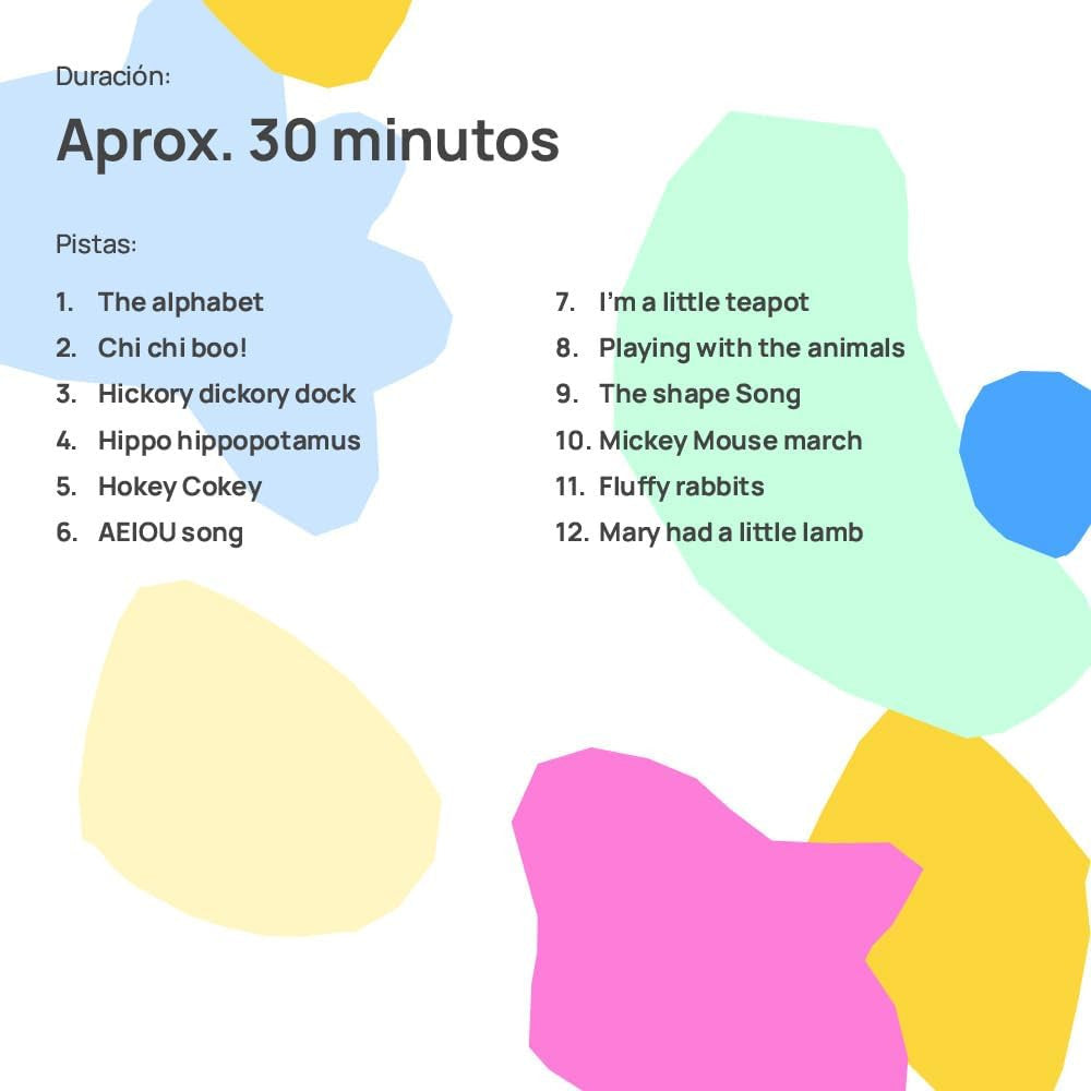 Música en Ingles - Personaje Sonoro Canta Inglés Con Daisy Dot - Faba FFE30008