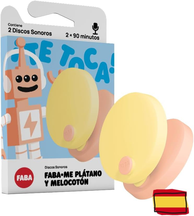 Faba Disco Sonoro con Canciones e Historias - Disco Sonoro Faba - Me Plátano y Melocotón - Faba DBE50001