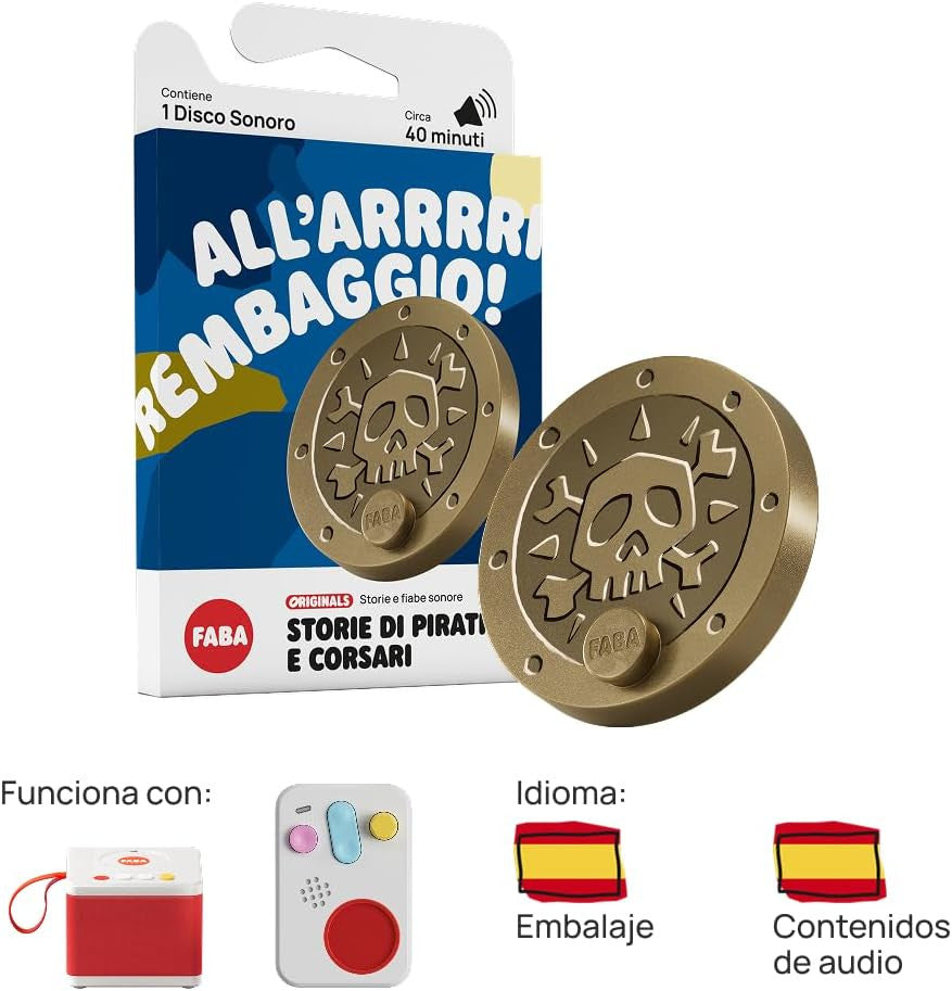 Historias de piratas y corsarios - faba disco sonoro - faba dse10000