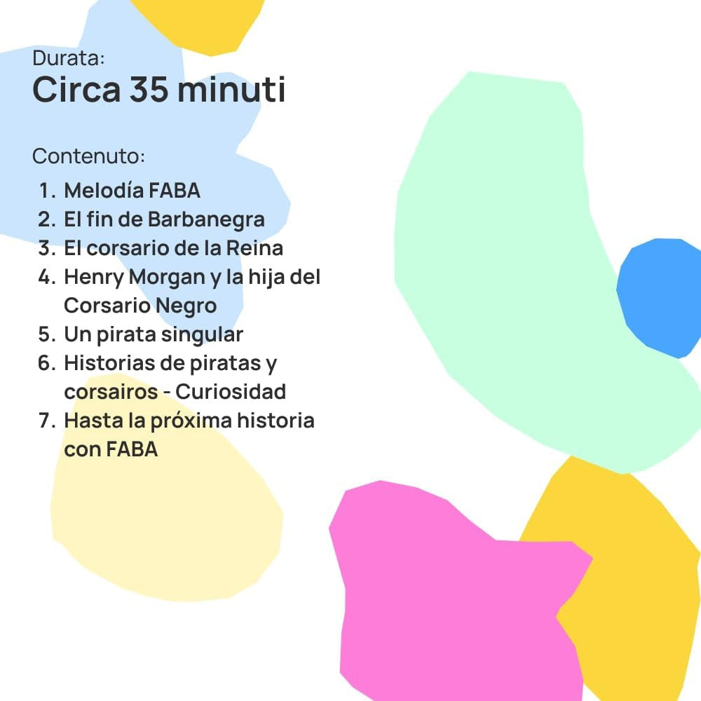 Historias de piratas y corsarios - faba disco sonoro - faba dse10000