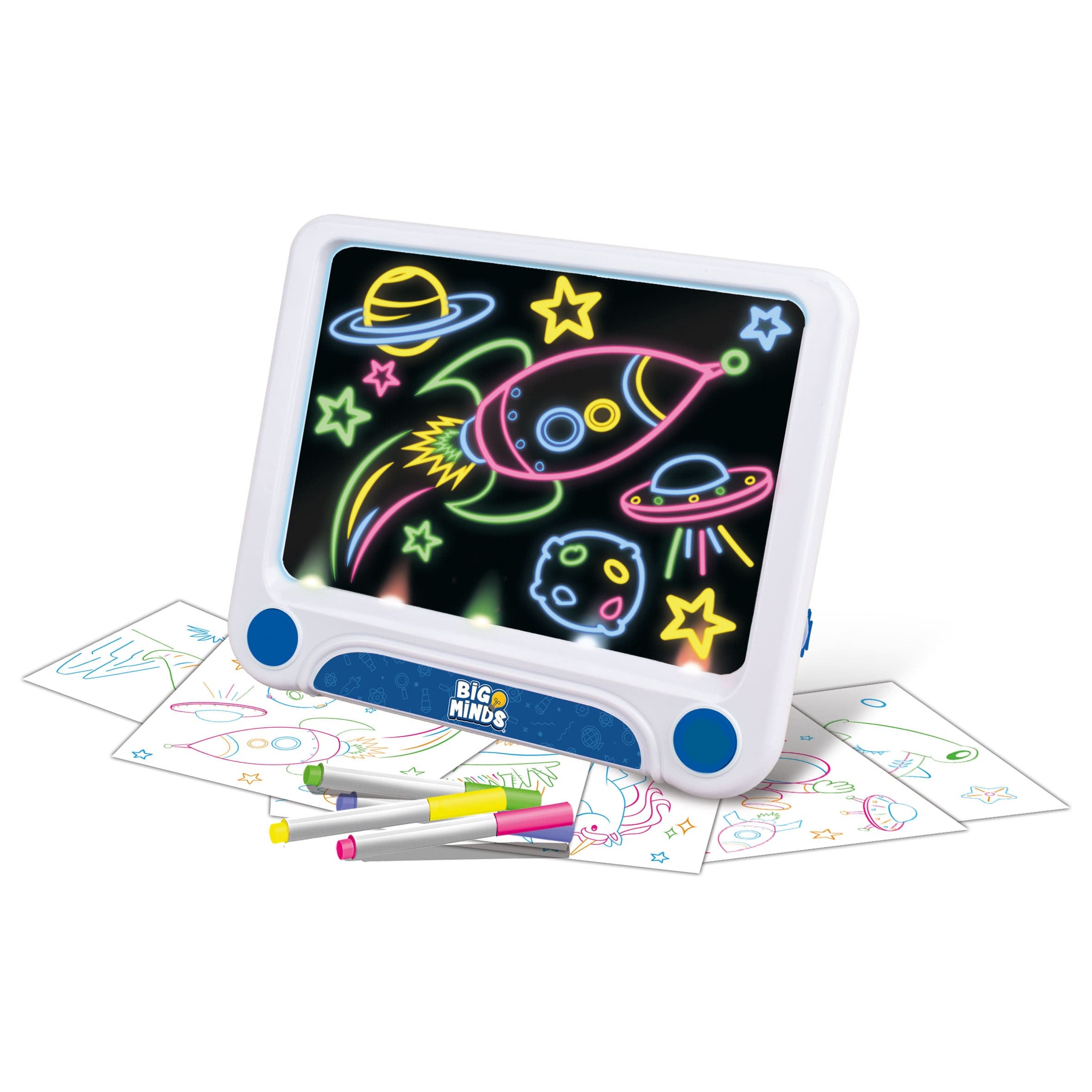 Pizarra de dibujo Neon Led - Dibujo Brillante Neón - Worldbrands BM803857