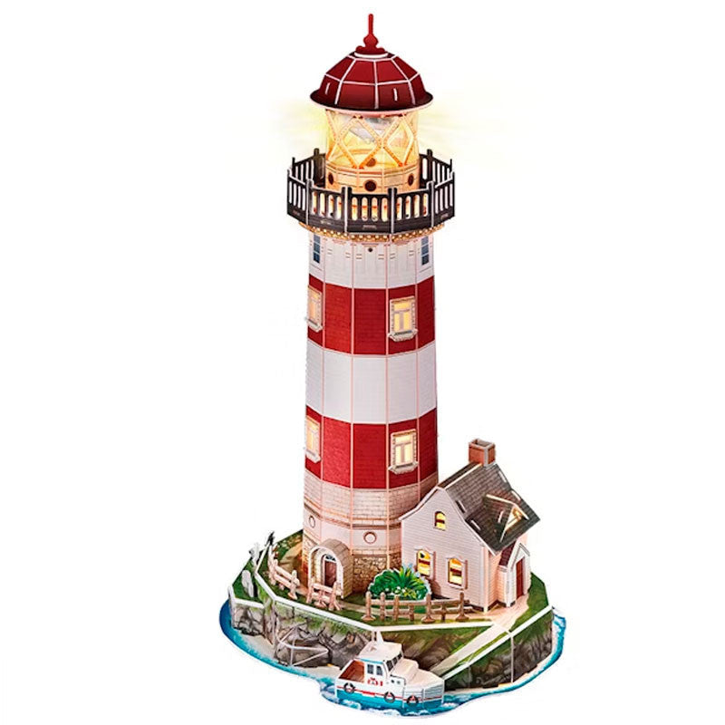 Puzzle 3D - Night Edition : Faro Led - WorldBrands MN803863