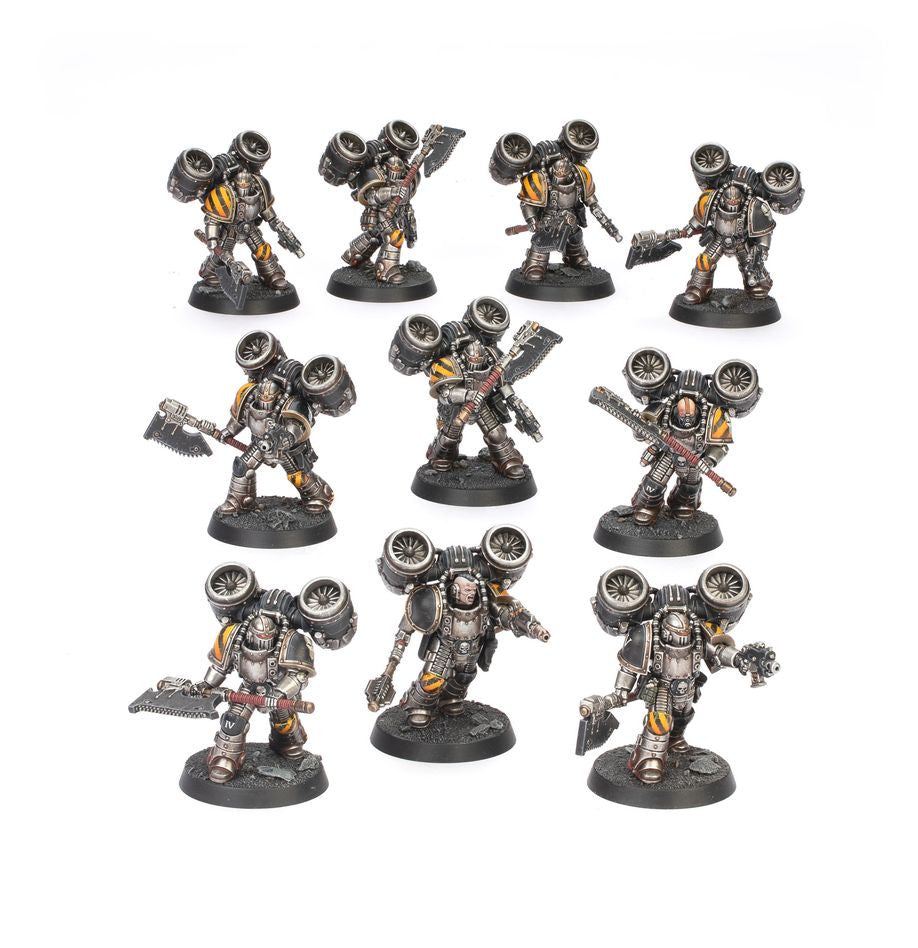 Miniaturas para Pintar - The Horus Heresy - MKII Assault Squad - Warhammer 31-135