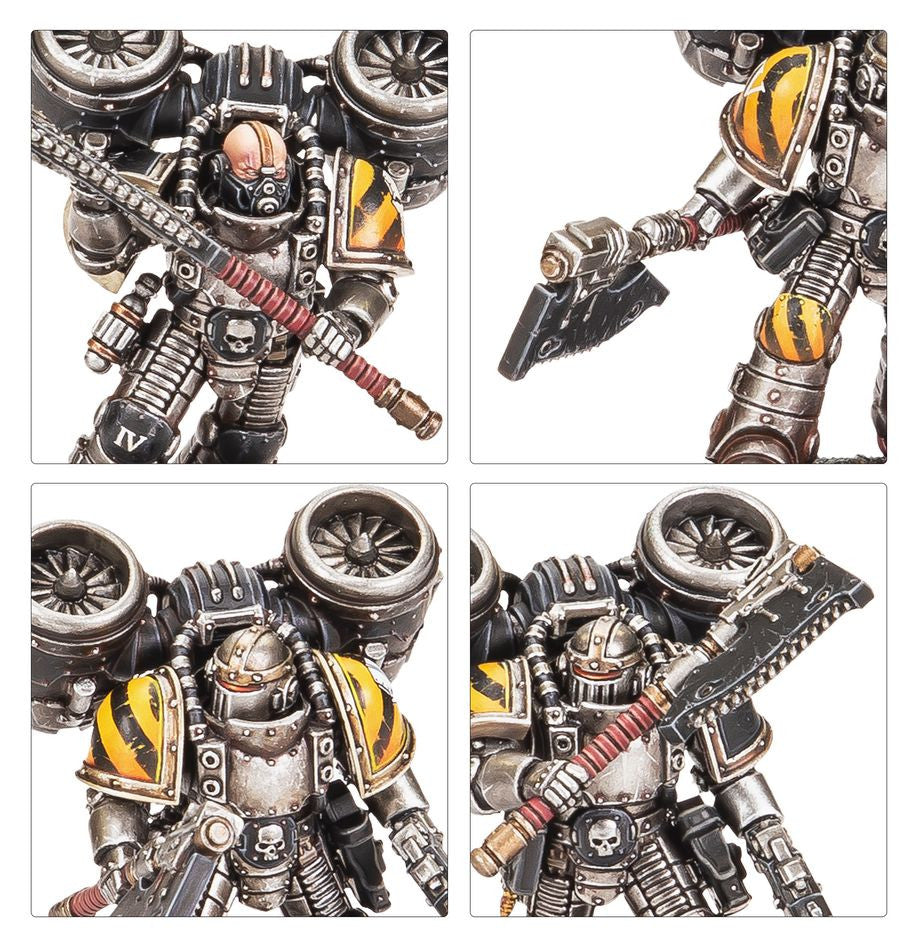 Miniaturas para Pintar - The Horus Heresy - MKII Assault Squad - Warhammer 31-135