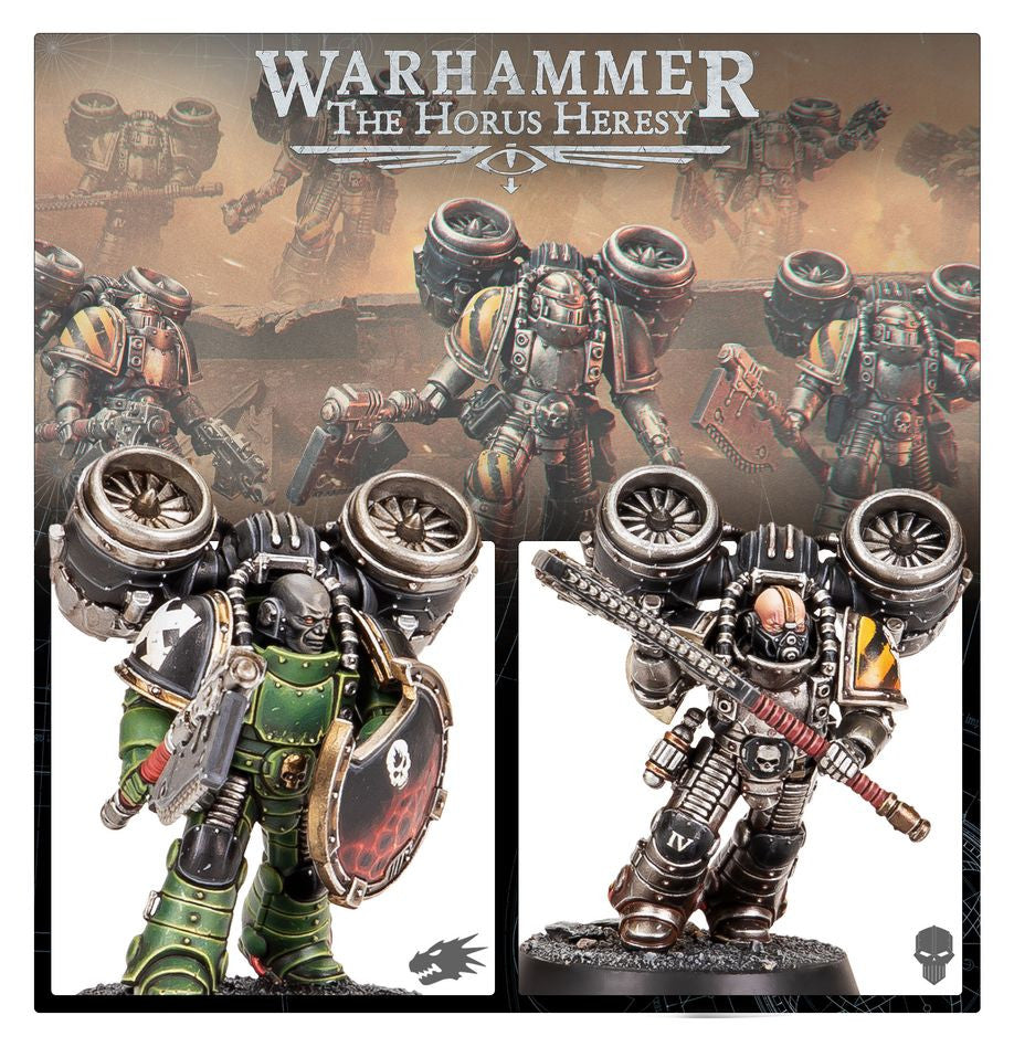 Miniaturas para Pintar - The Horus Heresy - MKII Assault Squad - Warhammer 31-135