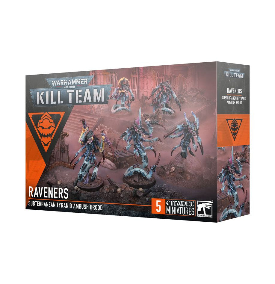 Warhammer 40.000 - Miniaturas para Pintar - Kill Team - Raveners - Subterranean Tyrand Ambush Brood - Warhammer 103-98