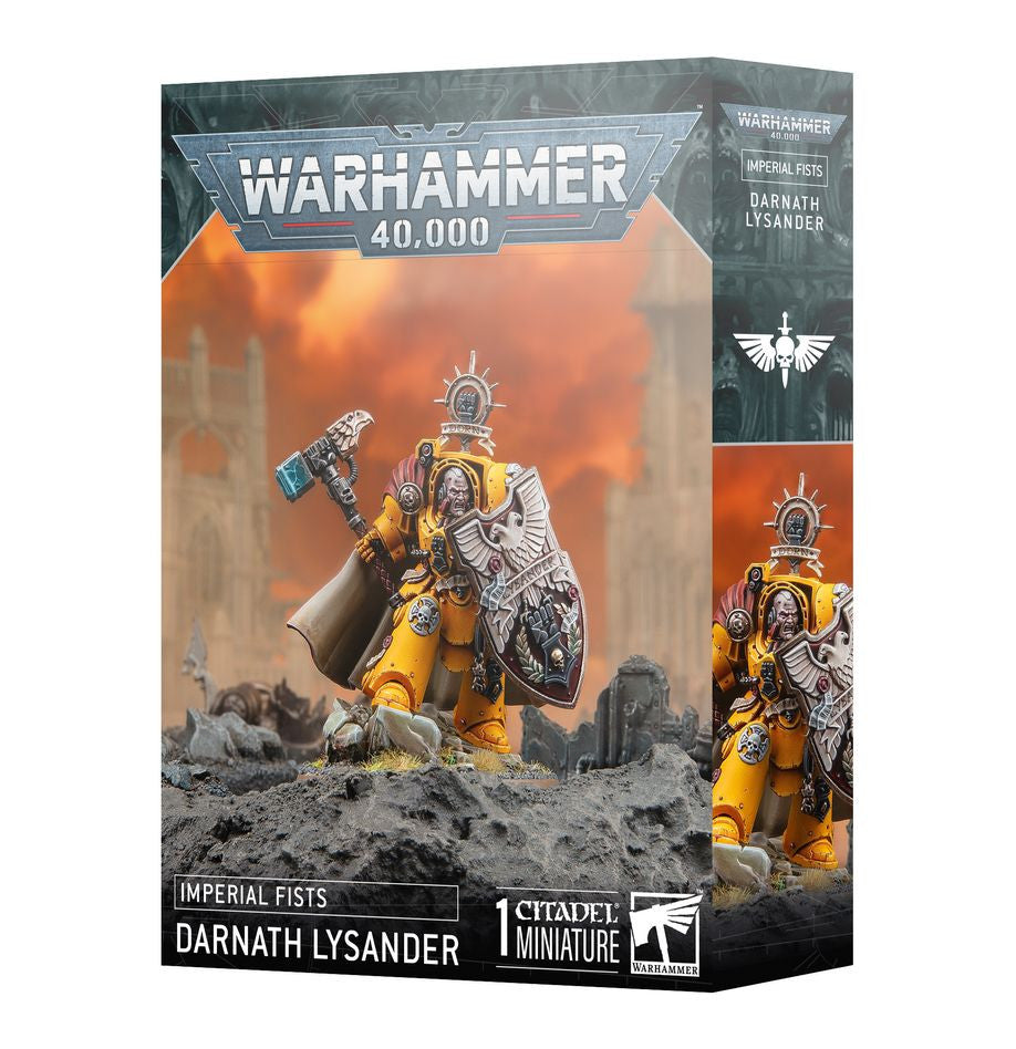 Warhammer 40,000 - Miniaturas para Pintar - Imperial Fists - Darnath Lysander - WA55-61