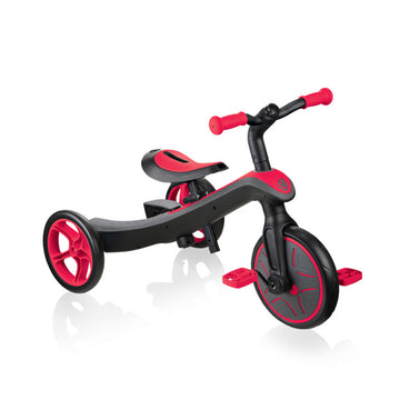 Triciclo - Bicicleta de Equilibrio para niños - Explorer Trike 2 en 1 Rojo - Globber 630-102