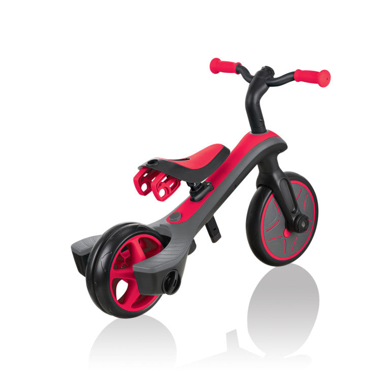 Triciclo - Bicicleta de Equilibrio para niños - Explorer Trike 2 en 1 Rojo - Globber 630-102