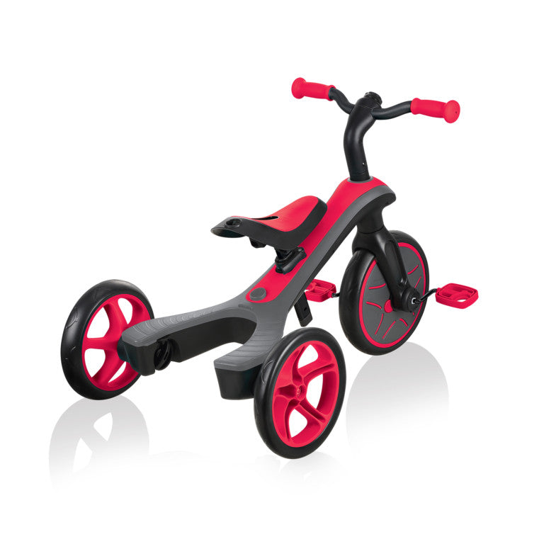 Triciclo - Bicicleta de Equilibrio para niños - Explorer Trike 2 en 1 Rojo - Globber 630-102