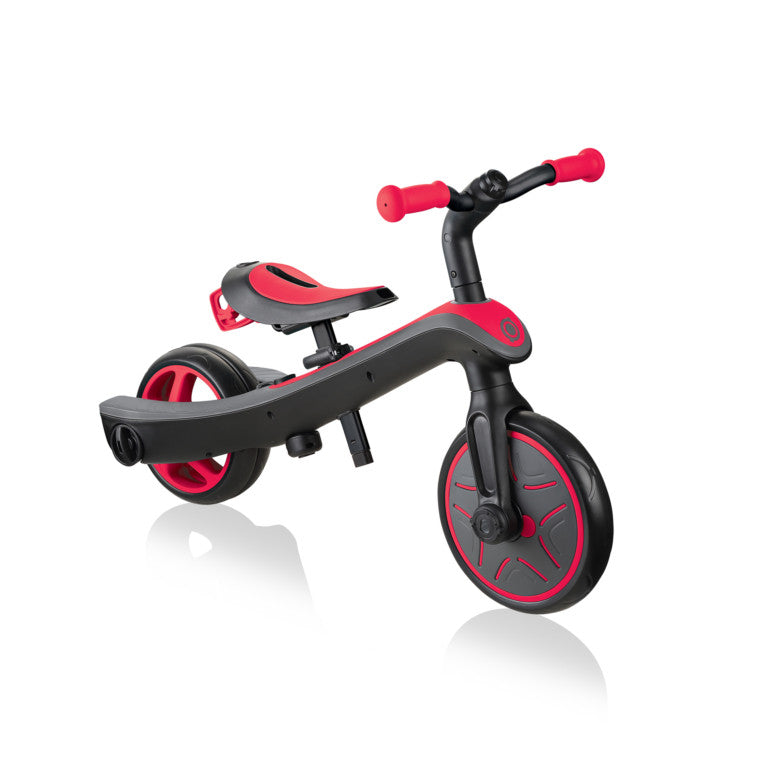 Triciclo - Bicicleta de Equilibrio para niños - Explorer Trike 2 en 1 Rojo - Globber 630-102