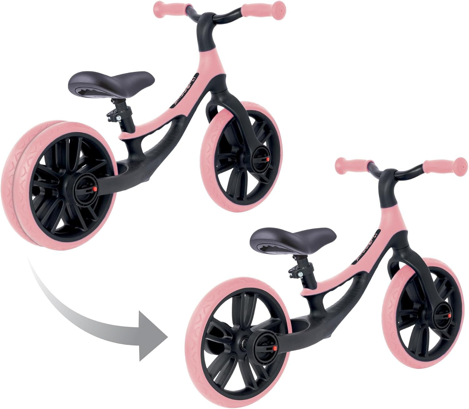 Bicicleta de Equilibrio - Go Bike Elite Duo - Color Rosa - Globber