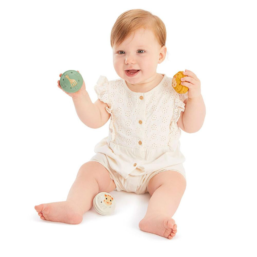 Juego Desarrollo Sensorial - Set de 3 Bolas Musicales - Sophie La Girafa 010504