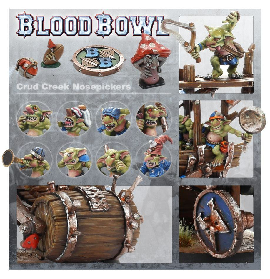 Blood Bowl: snotling team the mighty crud-creek nosepicker - Wharhammer 202-01