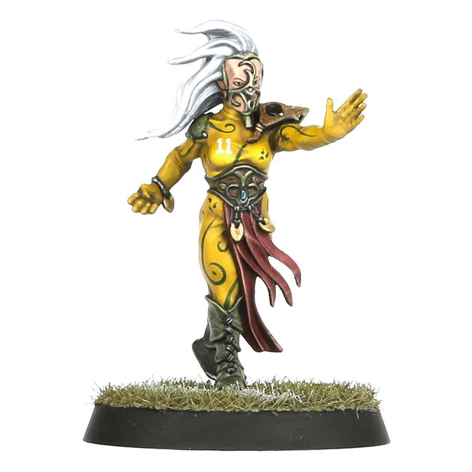 Athelorn Avengers Blood Bowl – Peanas redondas Citadel de 32 mm incluidas