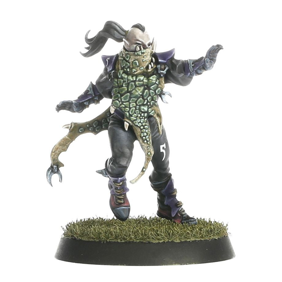 Dark Elf Blood Bowl – 12 miniaturas de plástico sin pintar: Linemen, Blitzers, Runners y Witch Elves
