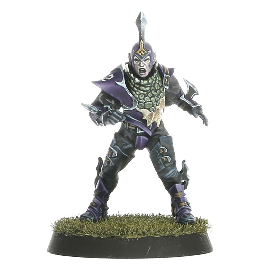 Naggaroth Nightmares Blood Bowl – Detalle de miniaturas Witch Elves sin montar