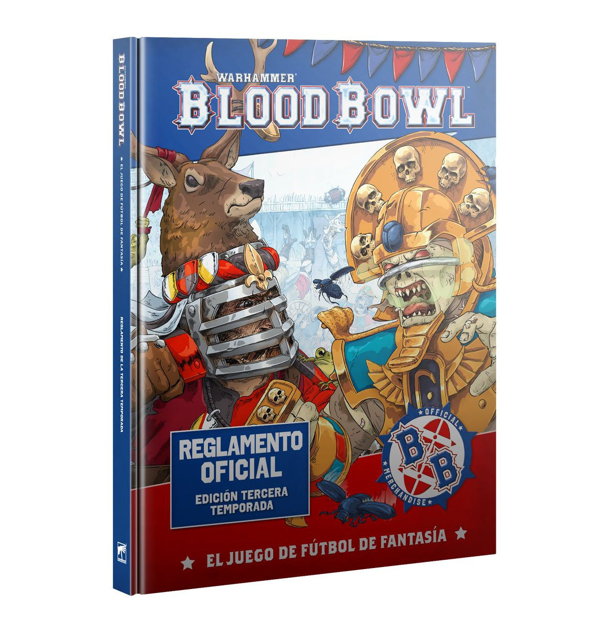 Reglamento oficial blood bowl el juego del futbol de fantasia 3ª temporada - Warhammer 200-03