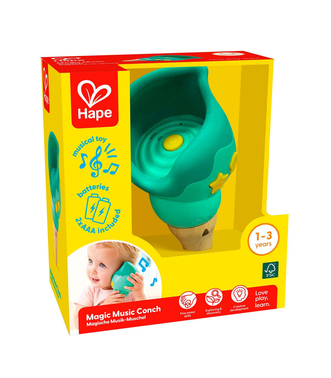 Caracola Fonografo Hape E0637