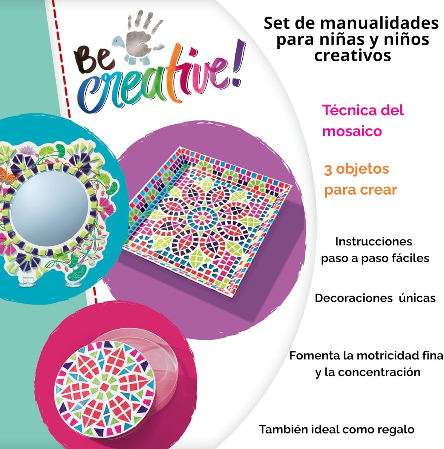 Be creative maxi mosaicos - Ravensburger 18446