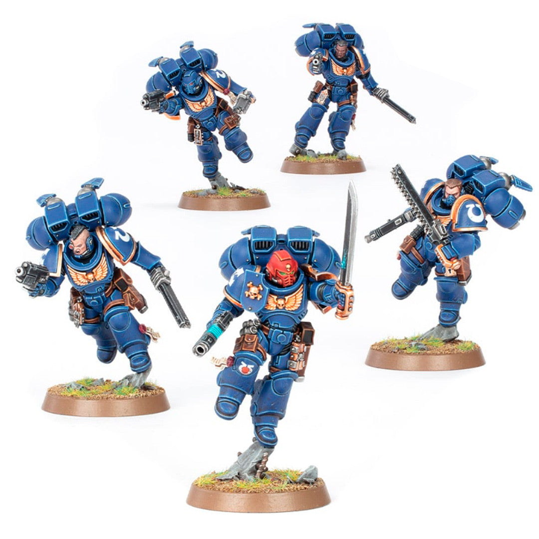 Intercesores con Propulsor de Salto Space Marines Warhammer 40K - 108 piezas plástico peanas Citadel 32mm