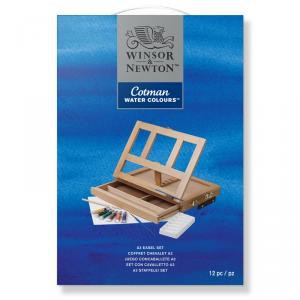 SET ACUARELA COTMAN CON ATRIL