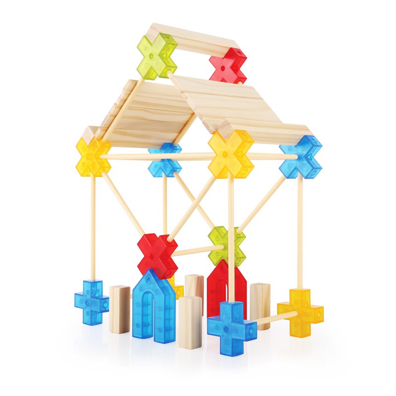 Juego de construcción Texo 100 piezas - Guidecraft 9503