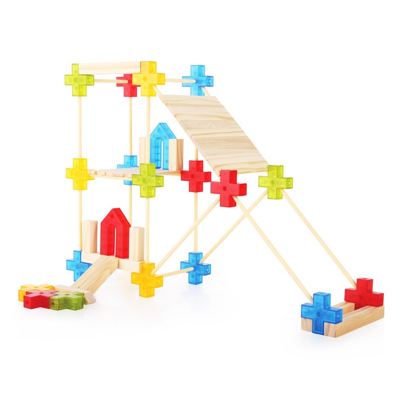 Juego de construcción Texo 100 piezas - Guidecraft 9503