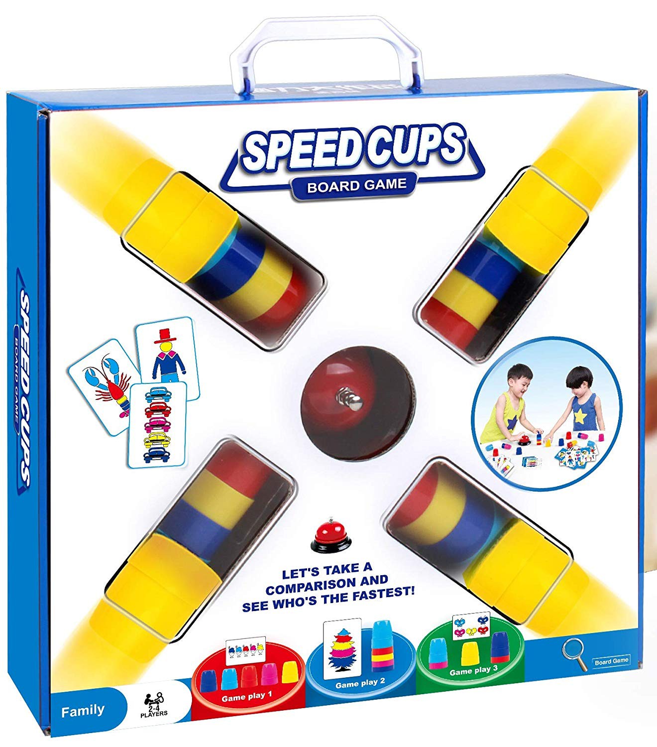 COPAS RAPIDAS,JUEGO DE REACCION Y REFLEJOS (Speed cups)
