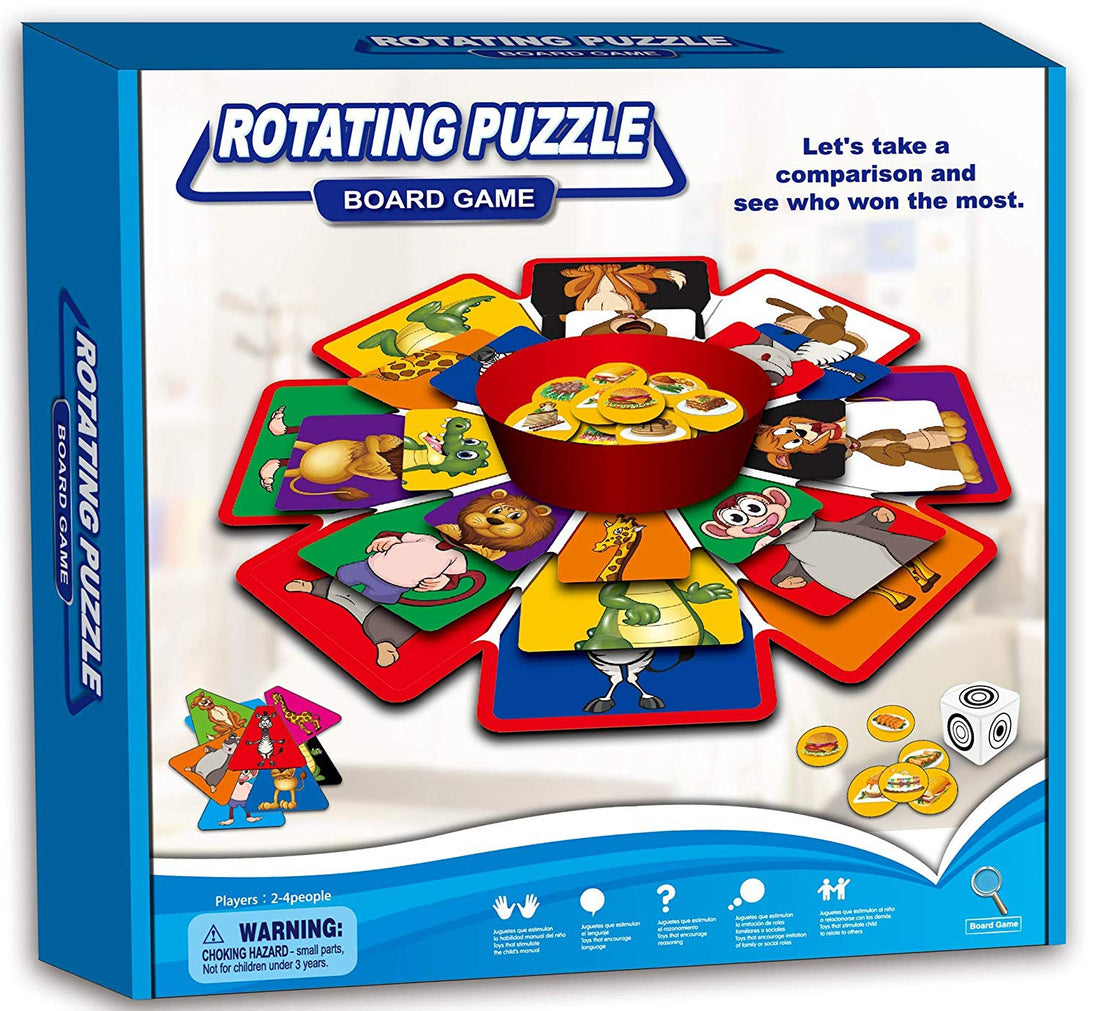 JUEGO DE MESA PUZZLE GIRATORIO