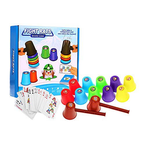 JUEGO DE MESA GOLPEA A LOS TOPOS, Velocidad y Reflejos