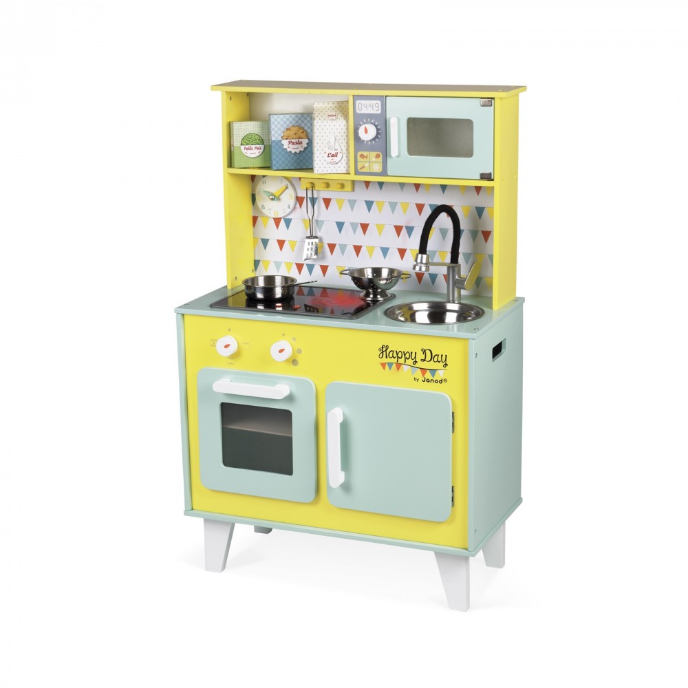 COCINA DE MADERA INFANTIL HAPPY DAY - Janod