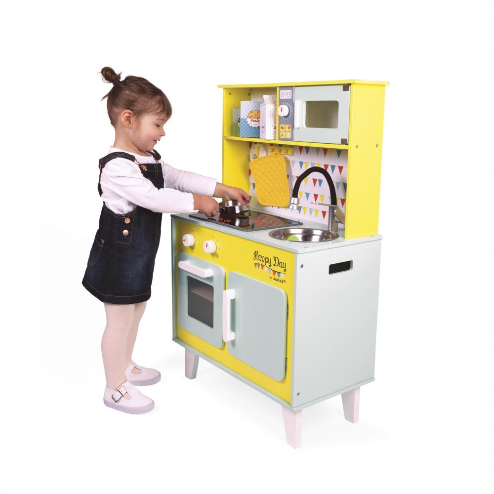 COCINA DE MADERA INFANTIL HAPPY DAY - Janod