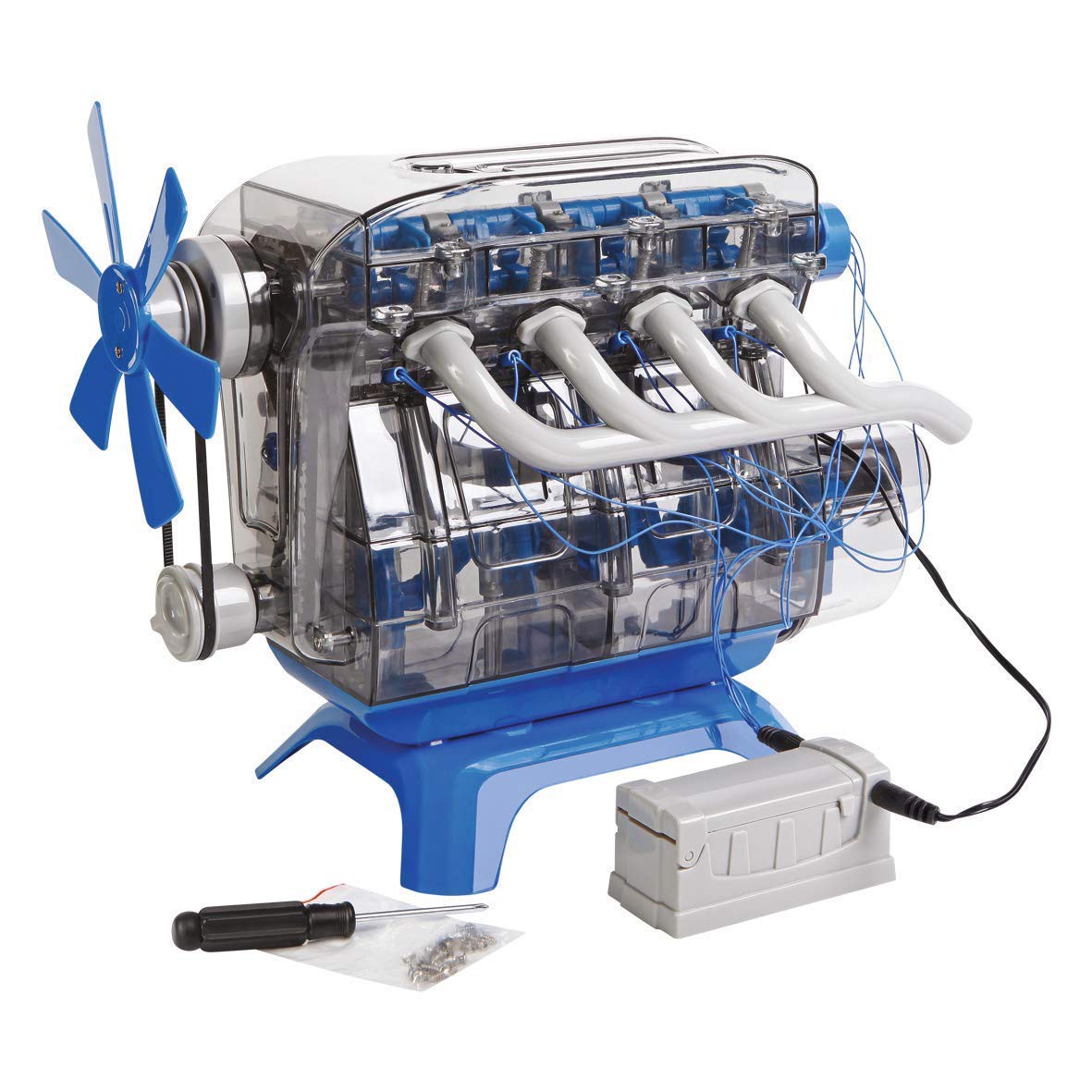 Discovery Other: Construye Juegos y Maquetas para Niños con Motor de Juguete - Incluye 103 Piezas para el Montaje (6000179)