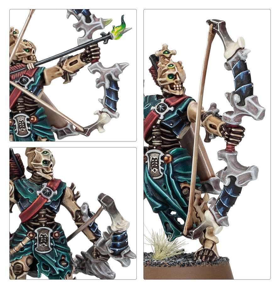 Triaxes Mortek: Unidad de Arqueros Osiarcas Cosechahuesos - Warhammer Age of Sigmar 94-45