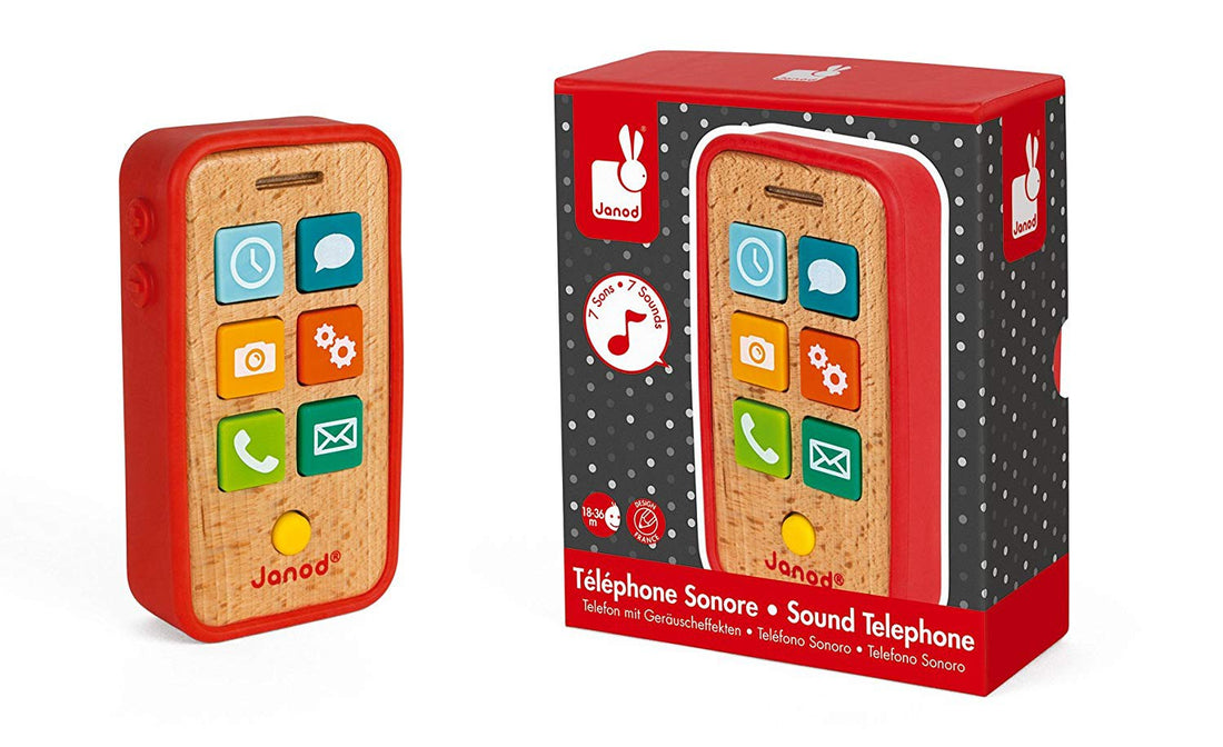 Telefono para bebes sonoro - Janod J05334