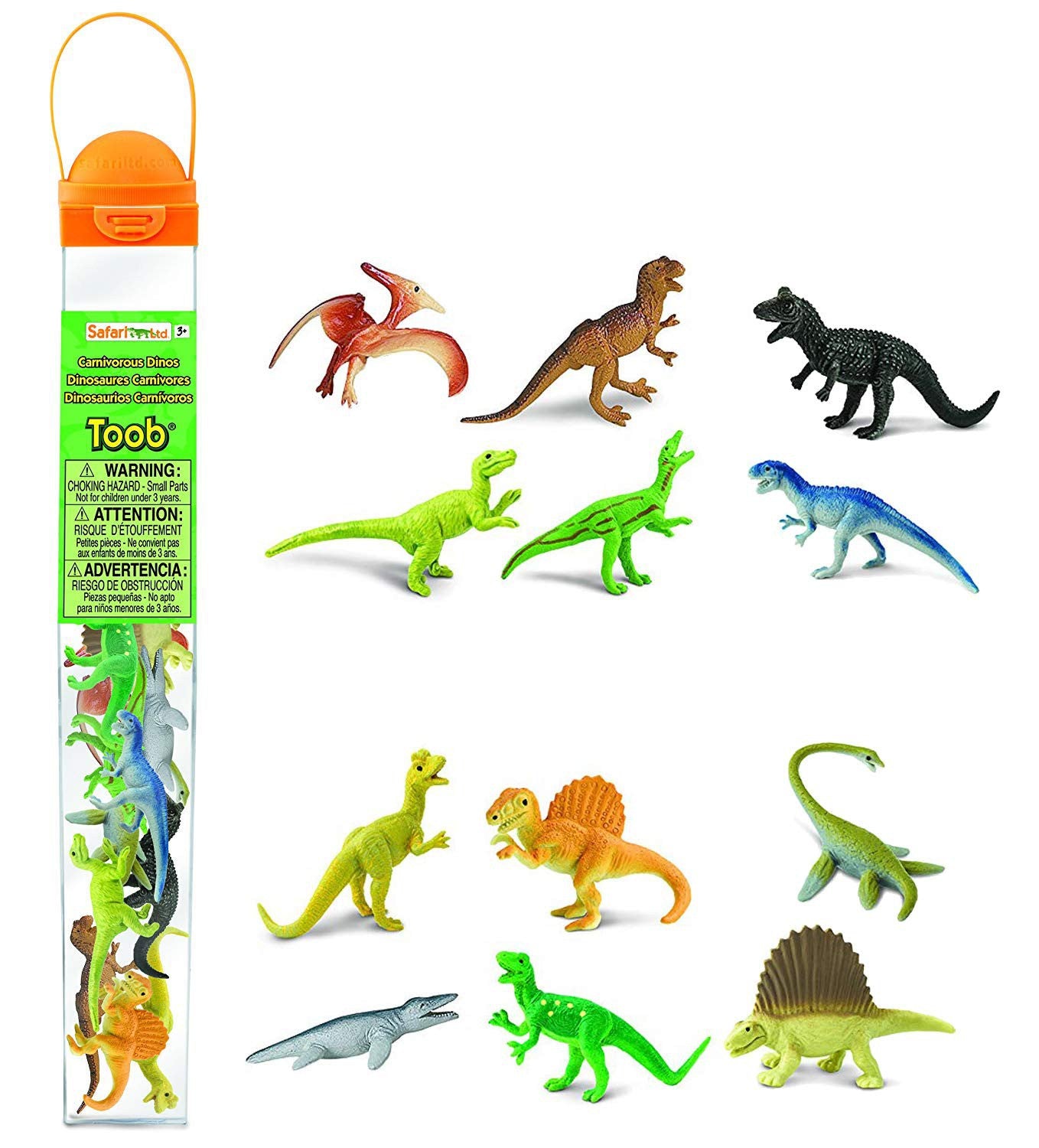 TUBO DINOSAURIOS CARNIVOROS