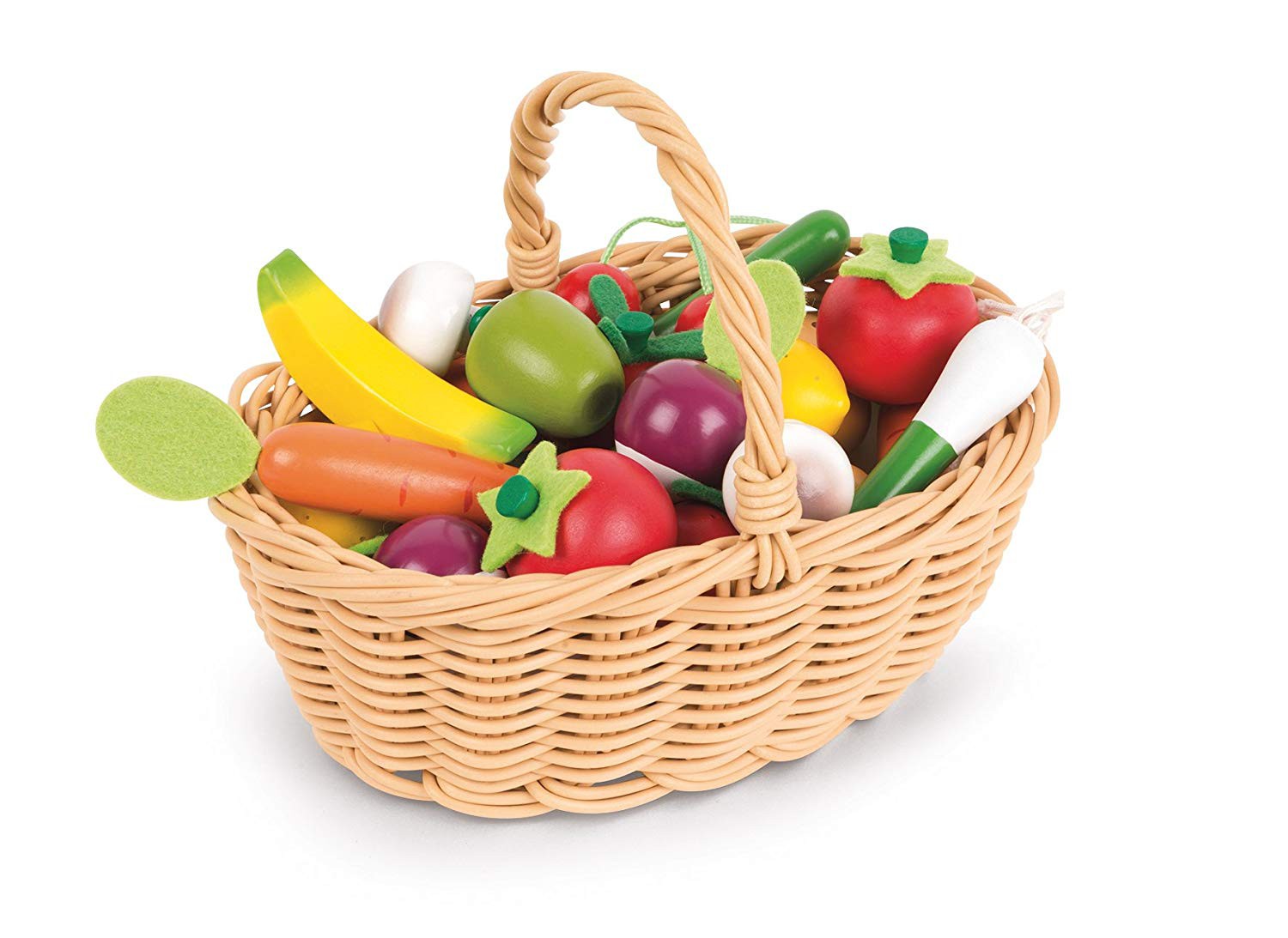 CESTA DE 24 FRUTAS Y VERDURAS