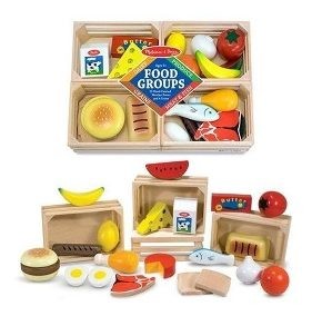 SET ALIMENTOS DE MADERA