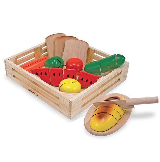 SET ALIMENTOS MADERA PARA CORTAR