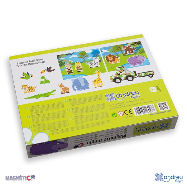 Jungla Magnética Andreu Toys 16027 | Juguete Magnético +3 Años