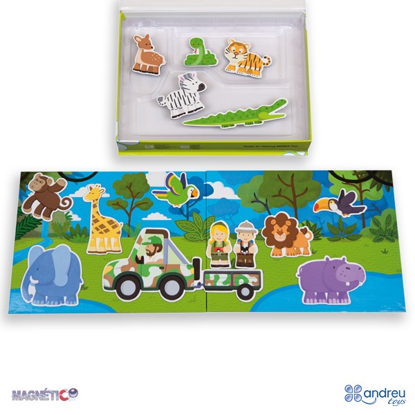 Jungla Magnética Andreu Toys 16027 | Juguete Magnético +3 Años