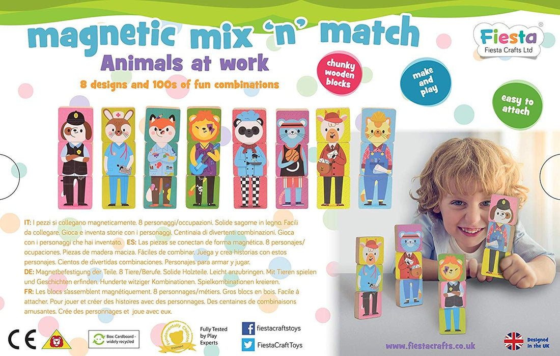 MIX AND MATCH MAGNETIC ANIMALS